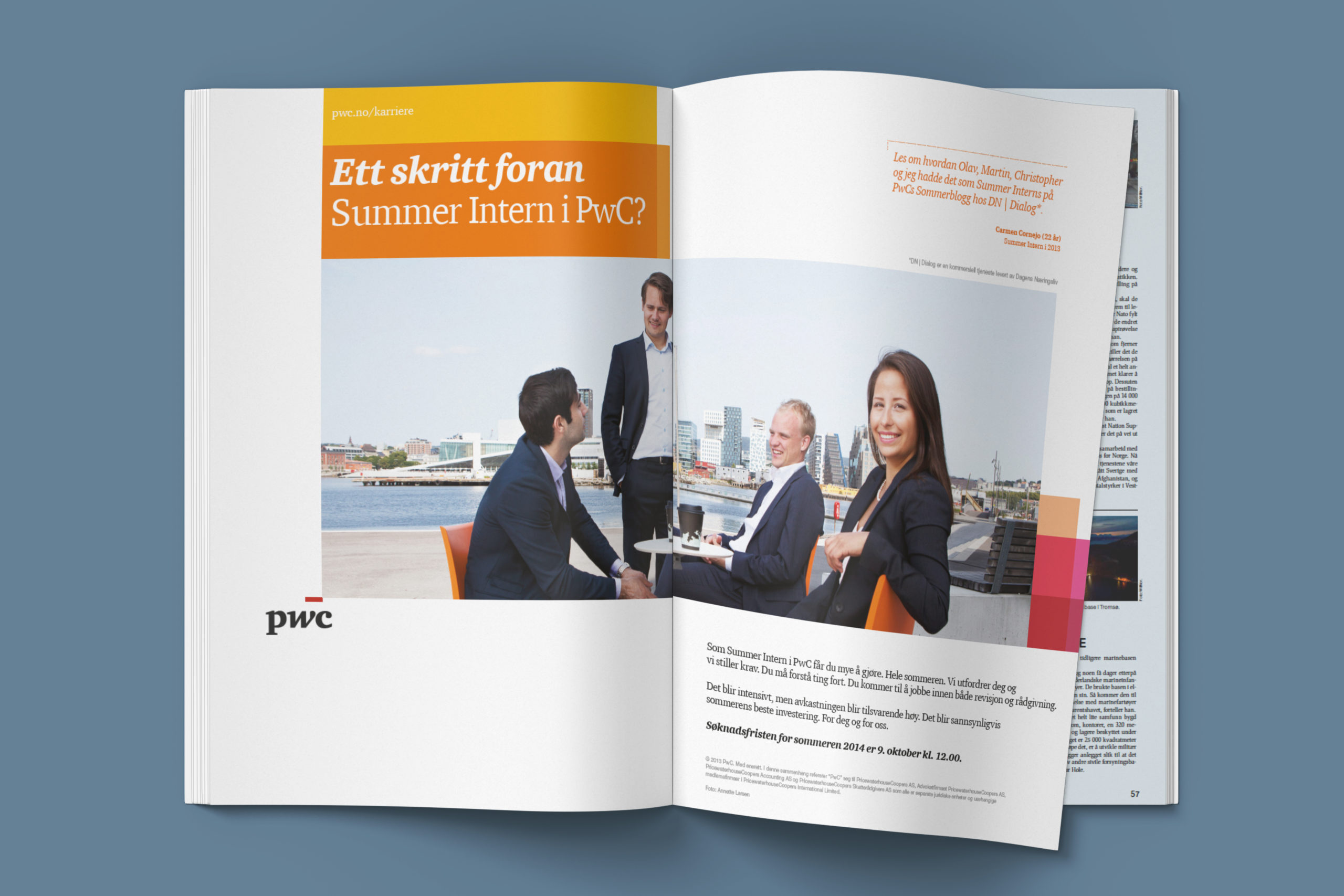 Dobbelsidig annonse PwC_mockup