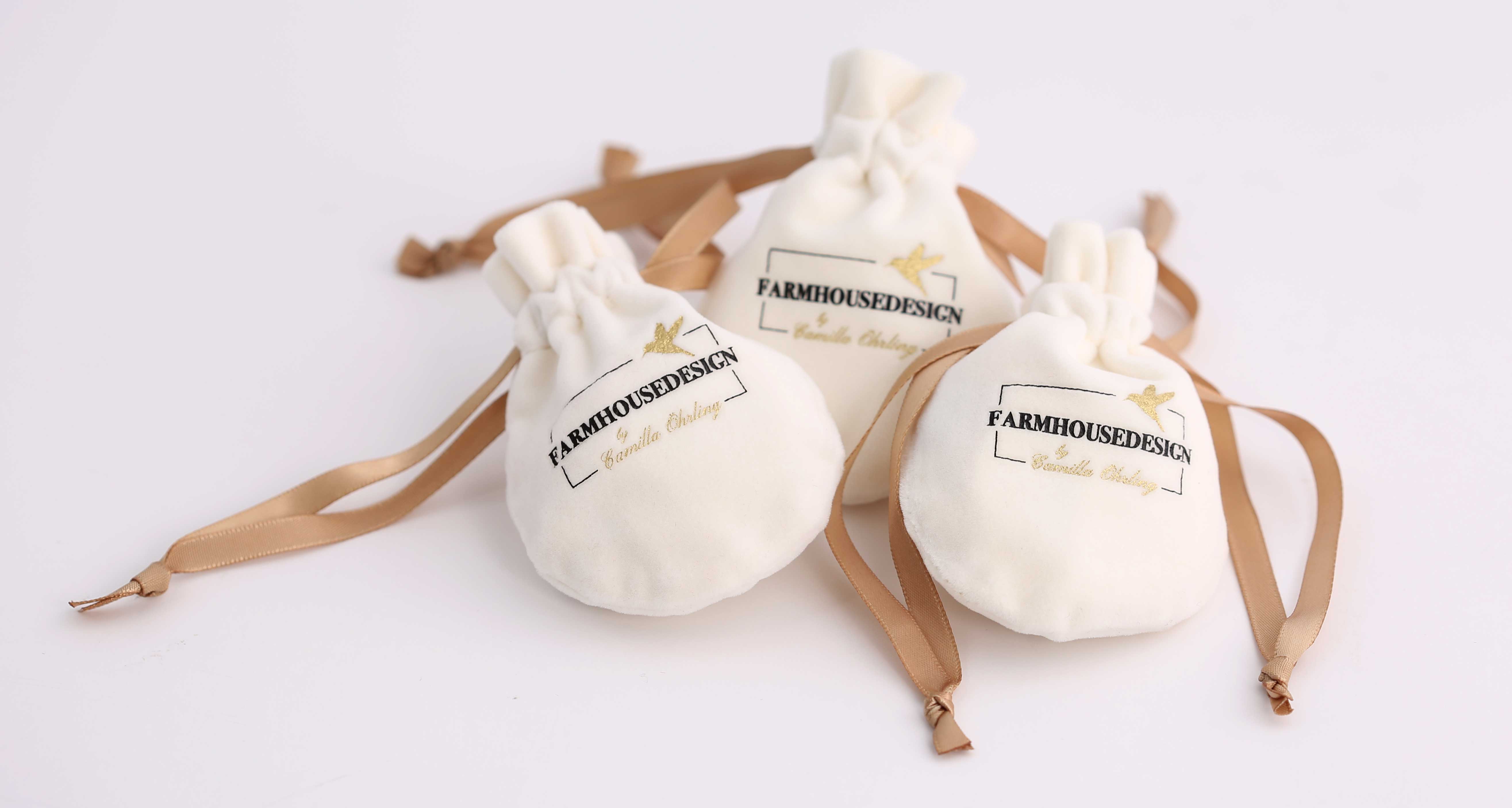 Smykkeposer hvite Farmhousedesign